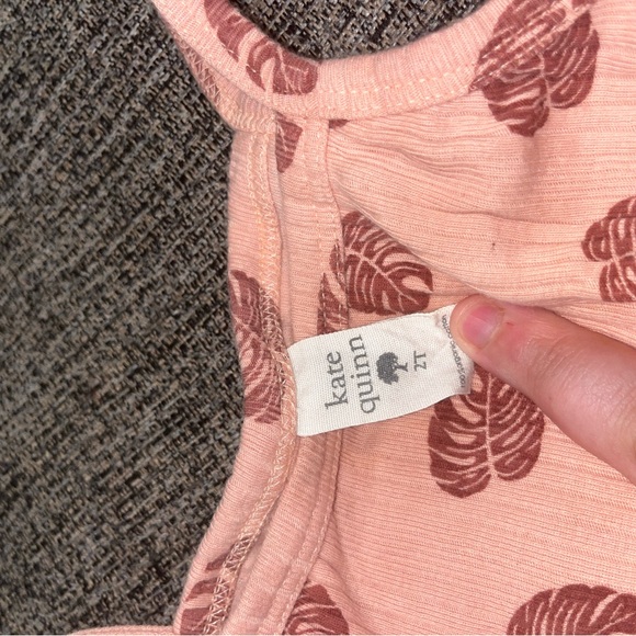 Kate Quinn pink monstera onesie - Picture 2 of 2